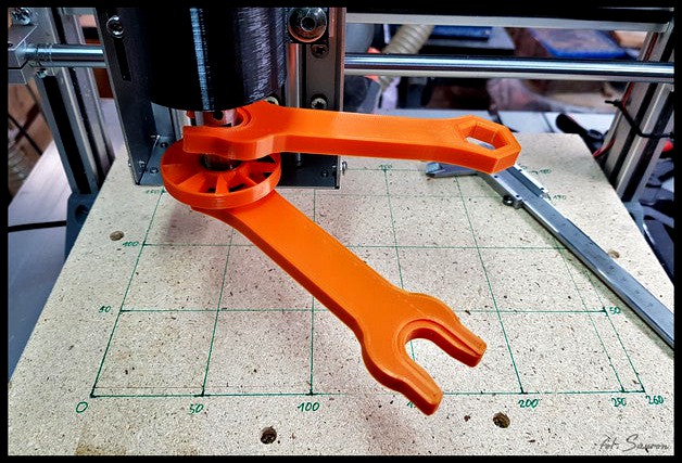CNC ER11 wrench - upgraded by Saur0n