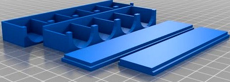 Skill chit holder for Tales of The Arabian Nights - modified for 120mm x 120mm printing area by levbarg