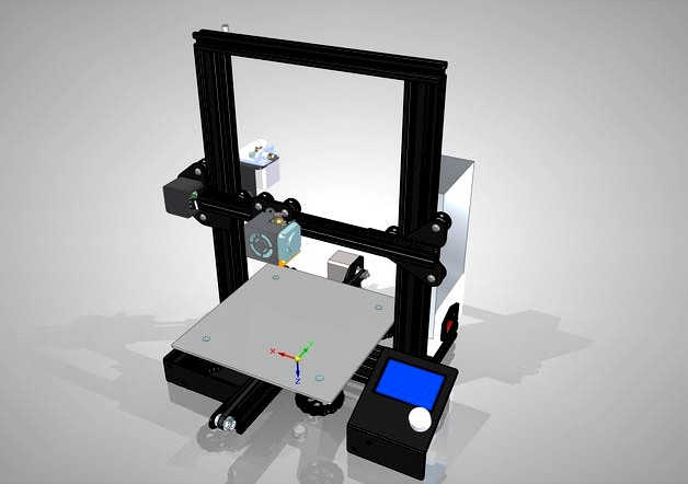 Creality Ender 3 assembly by Coillote