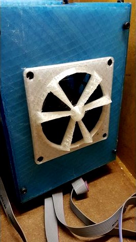80mm Fan Grill - no need to unscrew by vortex_pr