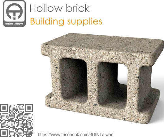 Hollow brick by 3D-IN