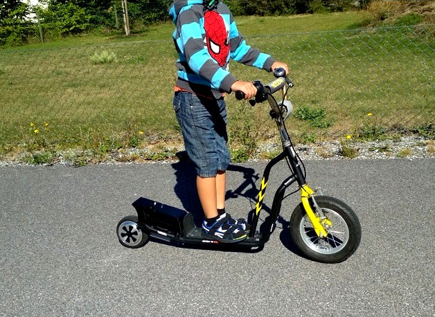 Electric kick scooter conversion battery box by bofred