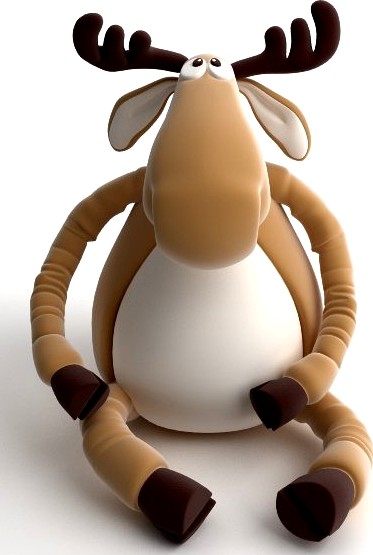 Toy Moose3d model