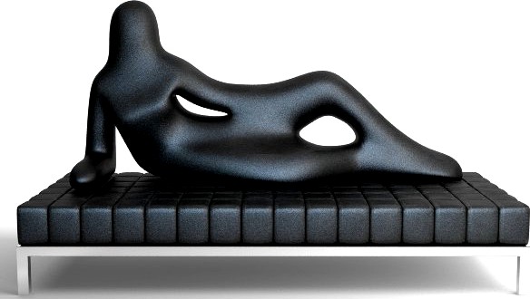 Settee Divina Driade3d model