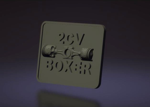 2cv boxer logo by Hatsyflatsy