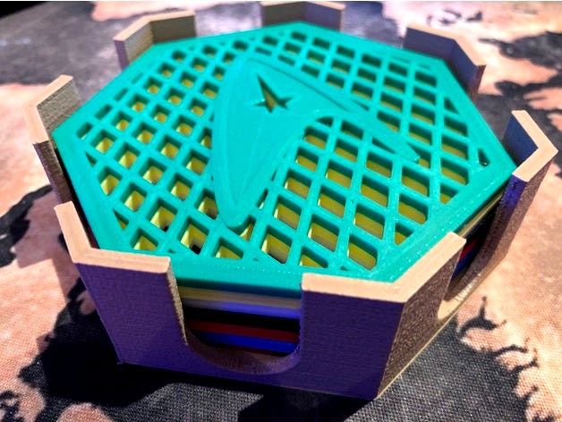 Star Trek TOS beermat by Xander23669