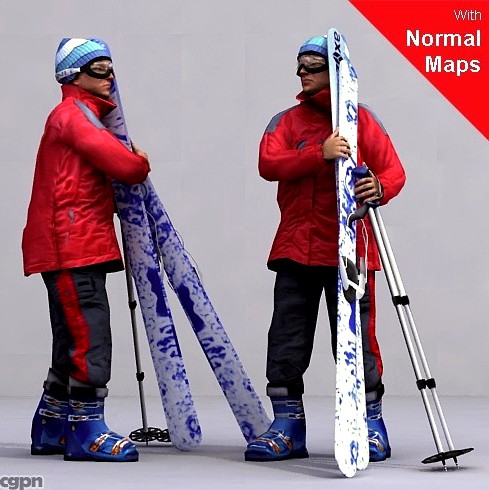 SMan0009-st / 3D Human for superior visualizations3d model