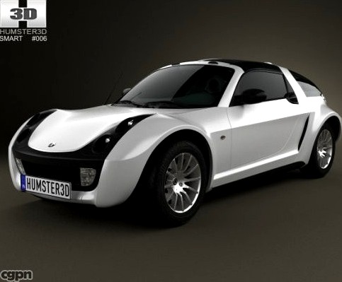 Smart Roadster Coupe 20053d model