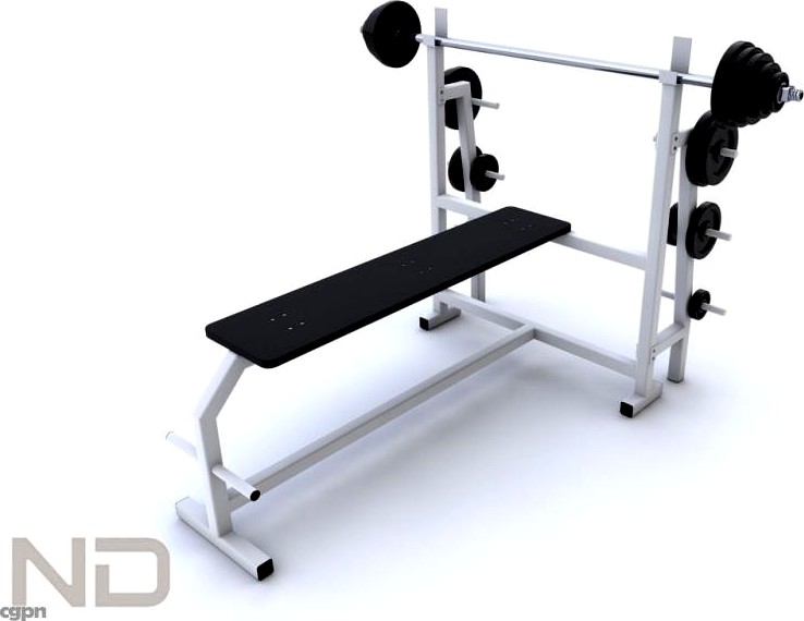 Exercise Equipment 023d model