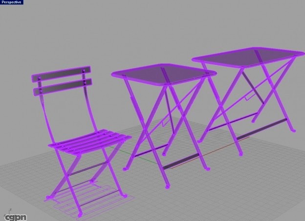 Fermob range3d model