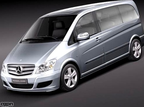 Mercedes Viano 20103d model