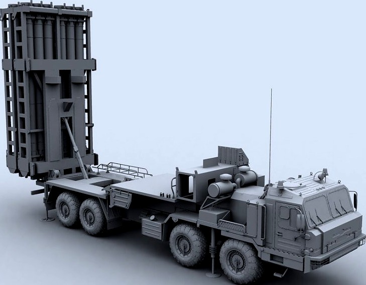 S-350 Vityaz SAM system3d model