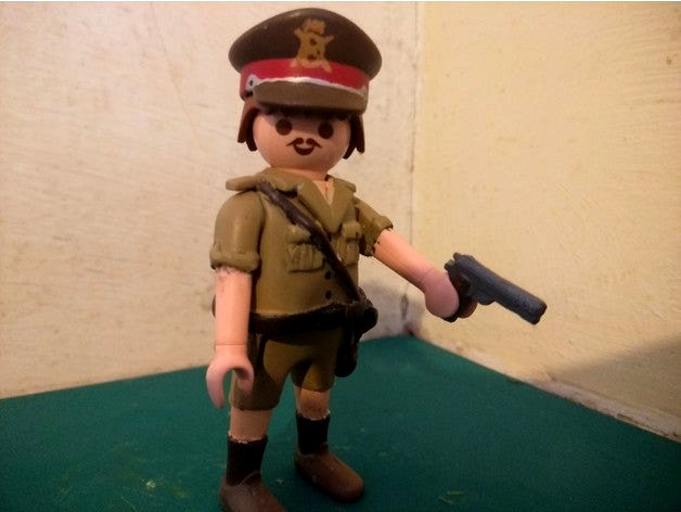 Playmobil Compatible Colt M1911A1 by KlickMaker
