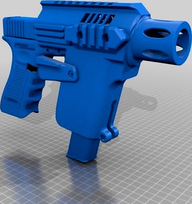 Micro RONI (for most GBB Airsoft Pistols) by mussy
