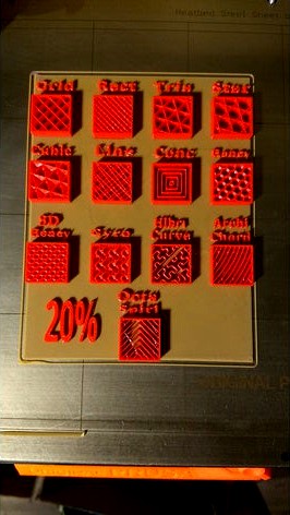 Prusa Slic3r 1.41.0 Infill types  by builderdad