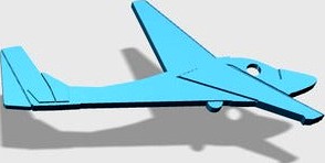 Planeur keychain  by ledjo