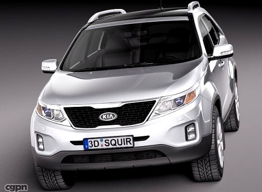 Kia Sorento 20143d model