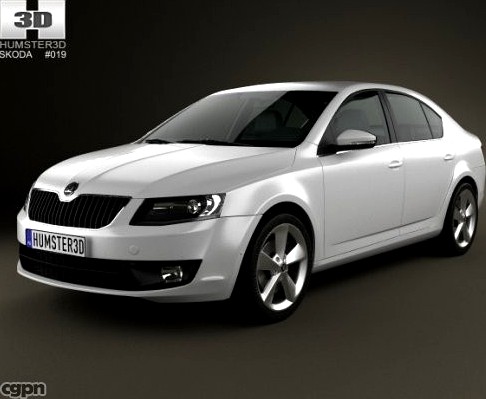 Skoda Octavia 20133d model