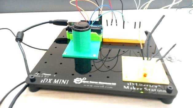 push button two LED by WarrenT123