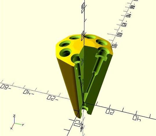 Customizable N-way filament switch by hackele