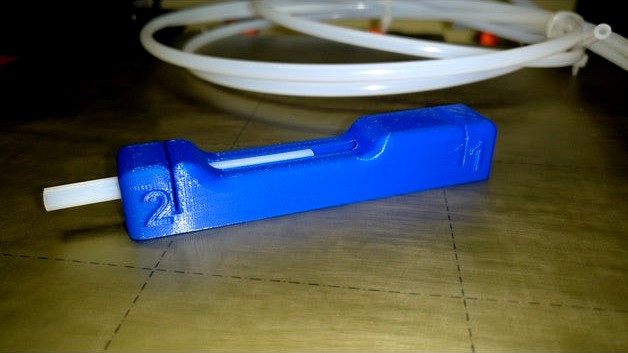 PTFE tube cutter for Prusa MK2 and higher by Plust