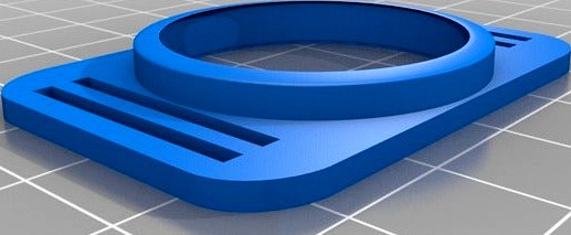 Freetyle Libre Sensor Holder by toohighjumper