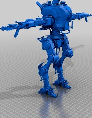 Free STL file Northstar Prime - Titanfall 2・3D printing template