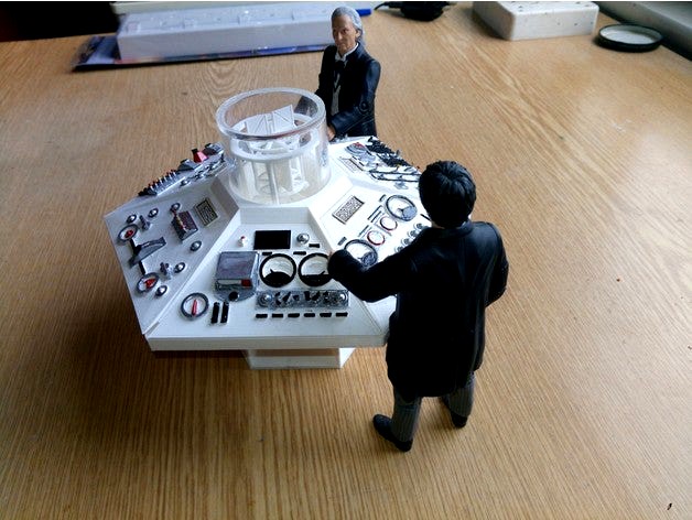 Sixties Tardis Console by Vargr