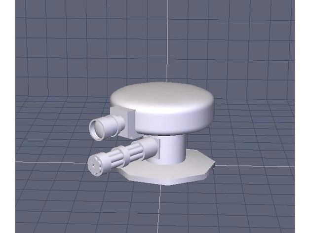 My simple Turret by MDheliMech