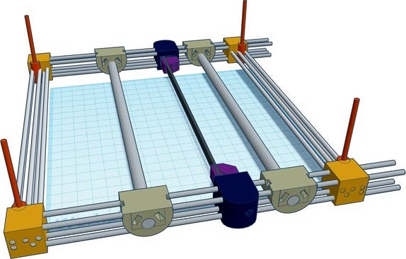 MP Select Mini Rodus Maximus Bed Extension for MK2 MK3 heatbeds [V 1.5] by simkhovich