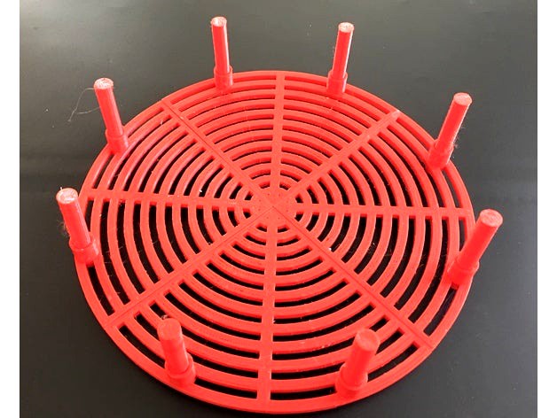 Acetone Vapor Bath Shelf - 25 cm by gsTip