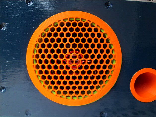 Speaker grill by Hcontriver