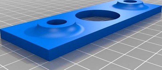 DIY CNC Z-axis support (top) by YairAcherman
