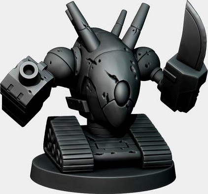 Medium Security Bot - The Pit: The Board Game by kerberosproductions