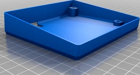 ENDER 3 FACTORY SCREWS display rear cover extended beeper cover hole by TalZiv