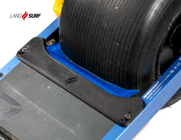 STACHE™ tire scraper for Onewheel by Land-Surf, LLC. by hoovdini