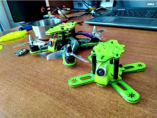 X-107 - 2" Micro Brushless Drone Beta Testing  by Karamvir_Bhagat