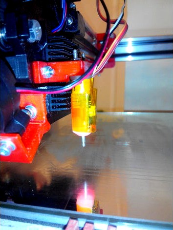 3DTouch mount for Re-X Carriage (Titan Aero extruder, Re-D-Bot) by aleknest