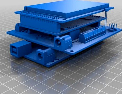 iAqua_O2surplus board  by solidworks3dguy