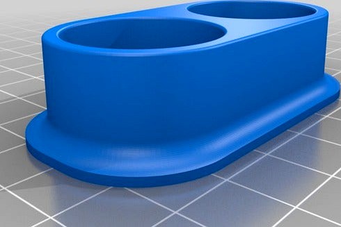 Eyedrops Holder/Reminder (25mm Dia) by Aygor974