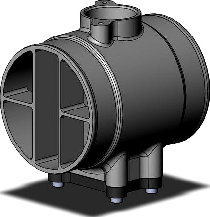 Mazda CX-5 - Skyactiv 2.5 - MAF Housing for DIY Intake (V0.3) by DiaLFonZo