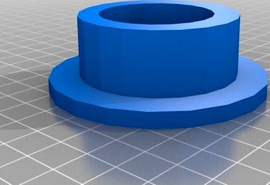 CR-10 -> Hatchbox spool adapter by cobeyschmidt