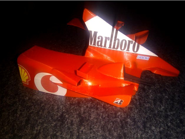 2002 ferrari f2002 engine cover by 3dbecks199