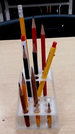 pencil holder by 3Dvillain