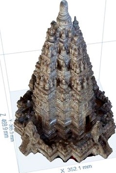 Prambanan Temple Replica (1:100) by rilbert
