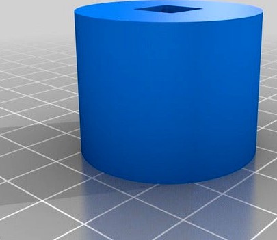 3/8" drive socket for Carlon NM Liquidtight Nut (for 1/2" fitting) by makerbotman