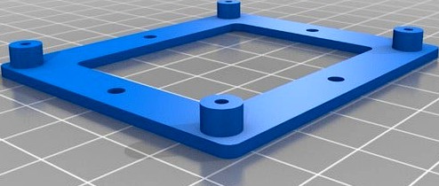 Simple Raspberry Pi Mount by fishtown