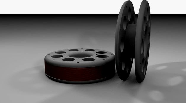 Electromagnet Coil Bobbin 60OD x 10W x26ID x 20mm inner hole by dazzadazzadazzadazza