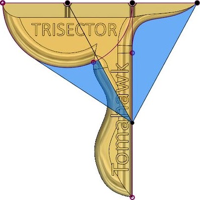 Tomahawk, Angle Trisector, Geometry Tool by lgbu