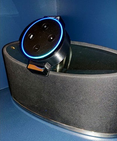 Echo Dot Bracket for Zeppelin Mini by jas005
